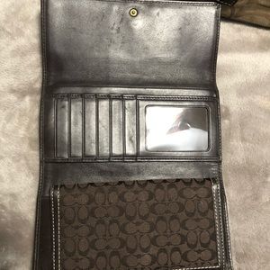 Coach bag and wallet